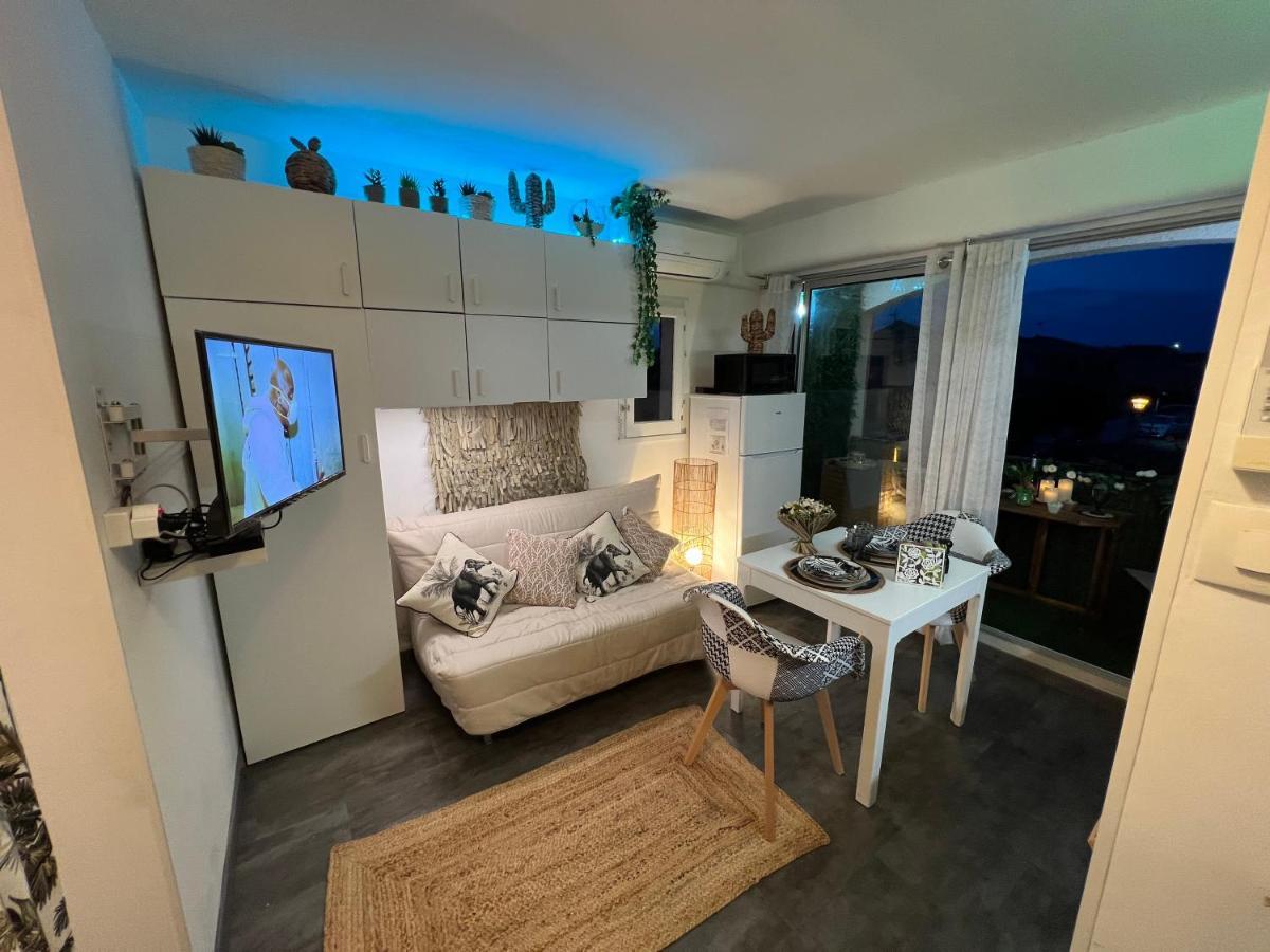Azur Apartment Le Barcares Bagian luar foto